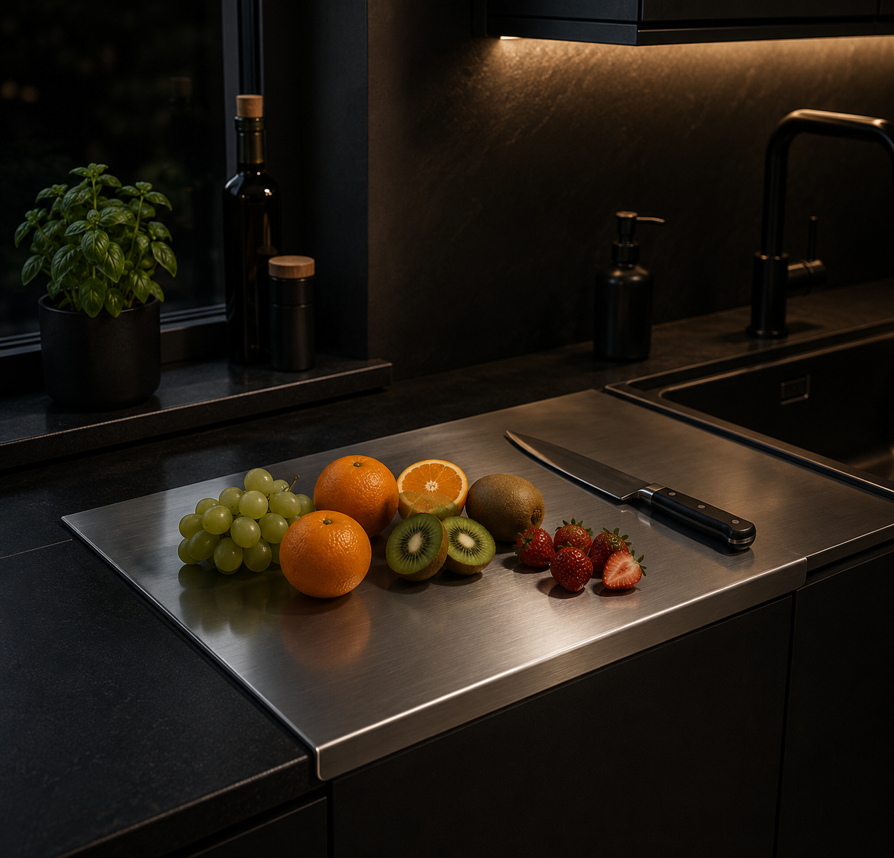 Stainless Steel Cutting Board