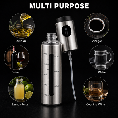 Stainless Steel Oil Sprayer Bottle