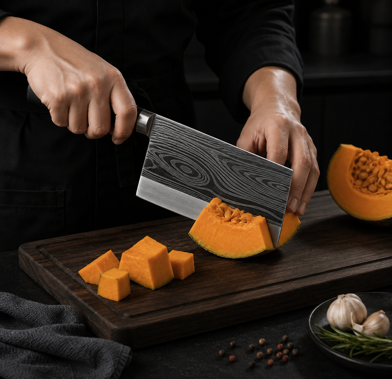 Stainless Steel Kitchen Knife Set