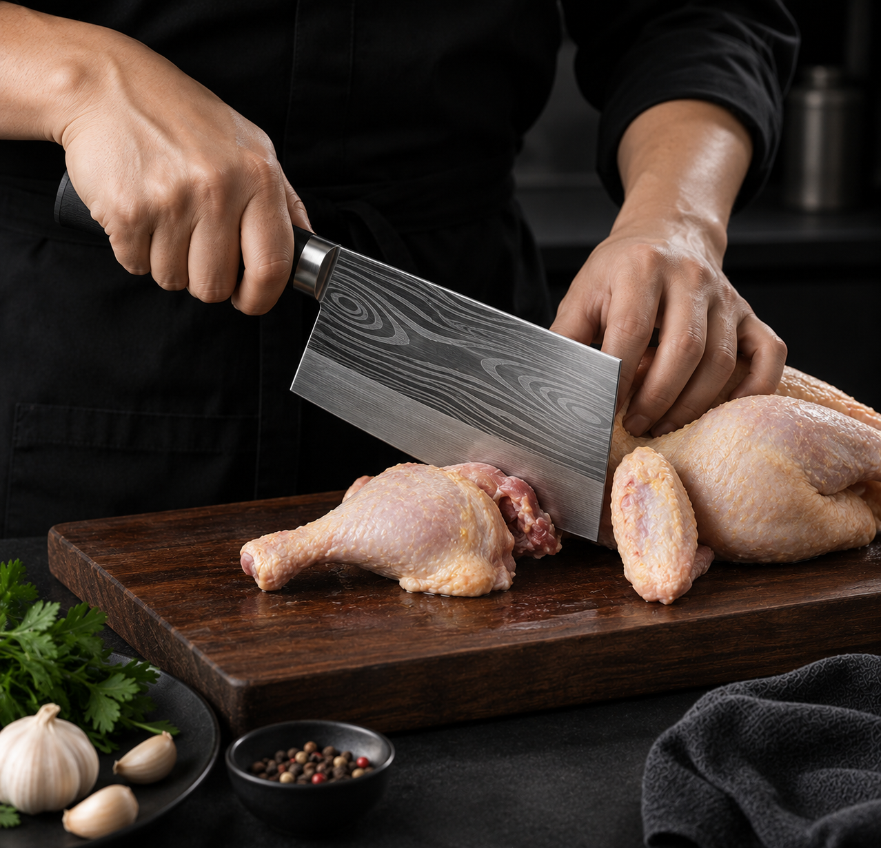 Stainless Steel Kitchen Knife Set