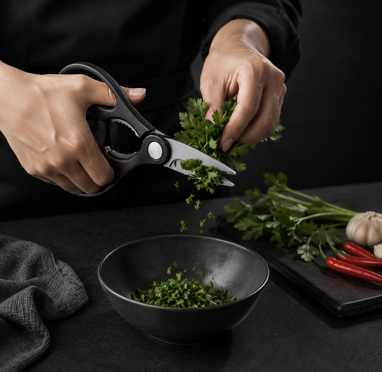 Stainless Steel Kitchen Knife Set