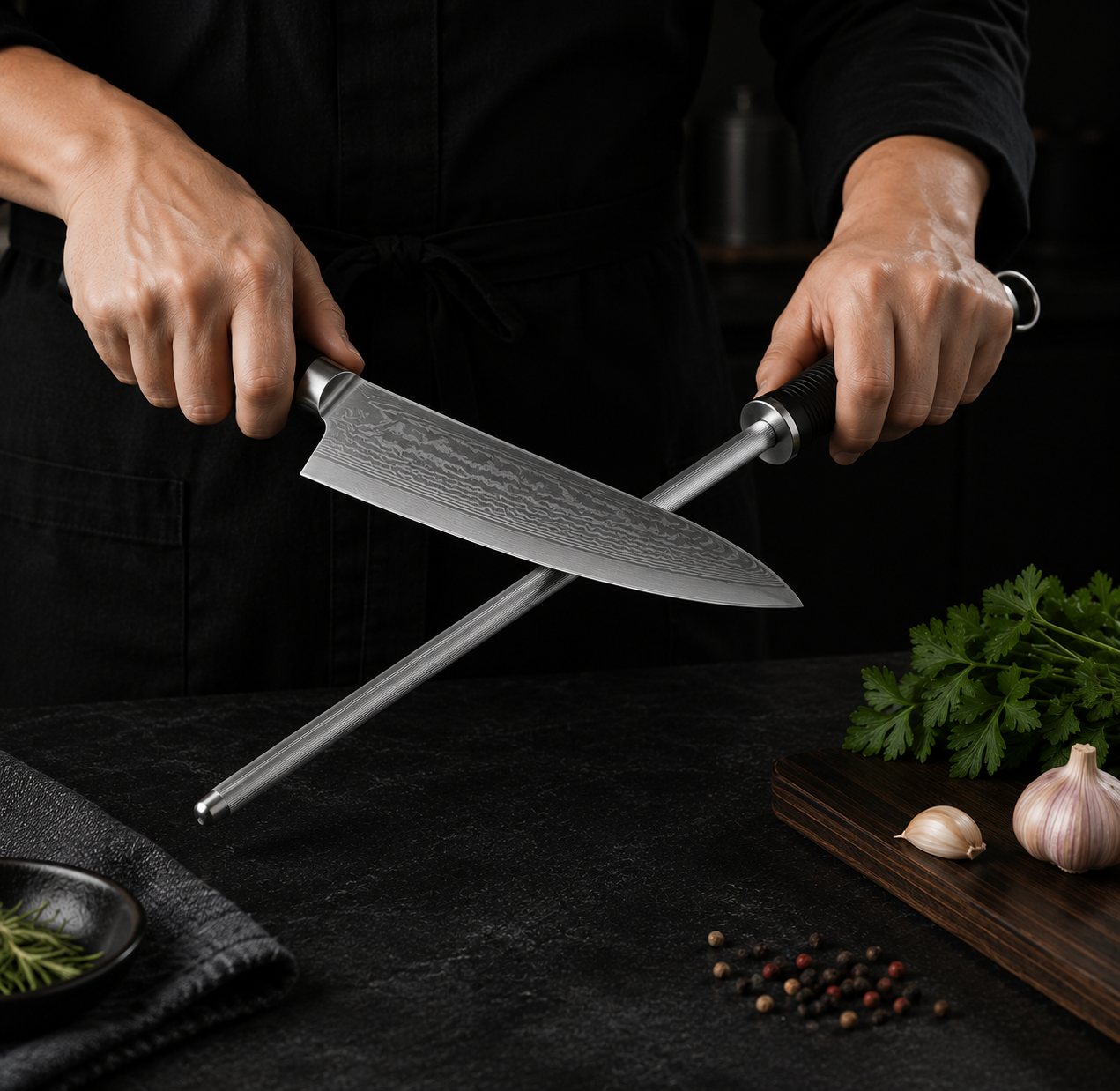 Stainless Steel Kitchen Knife Set