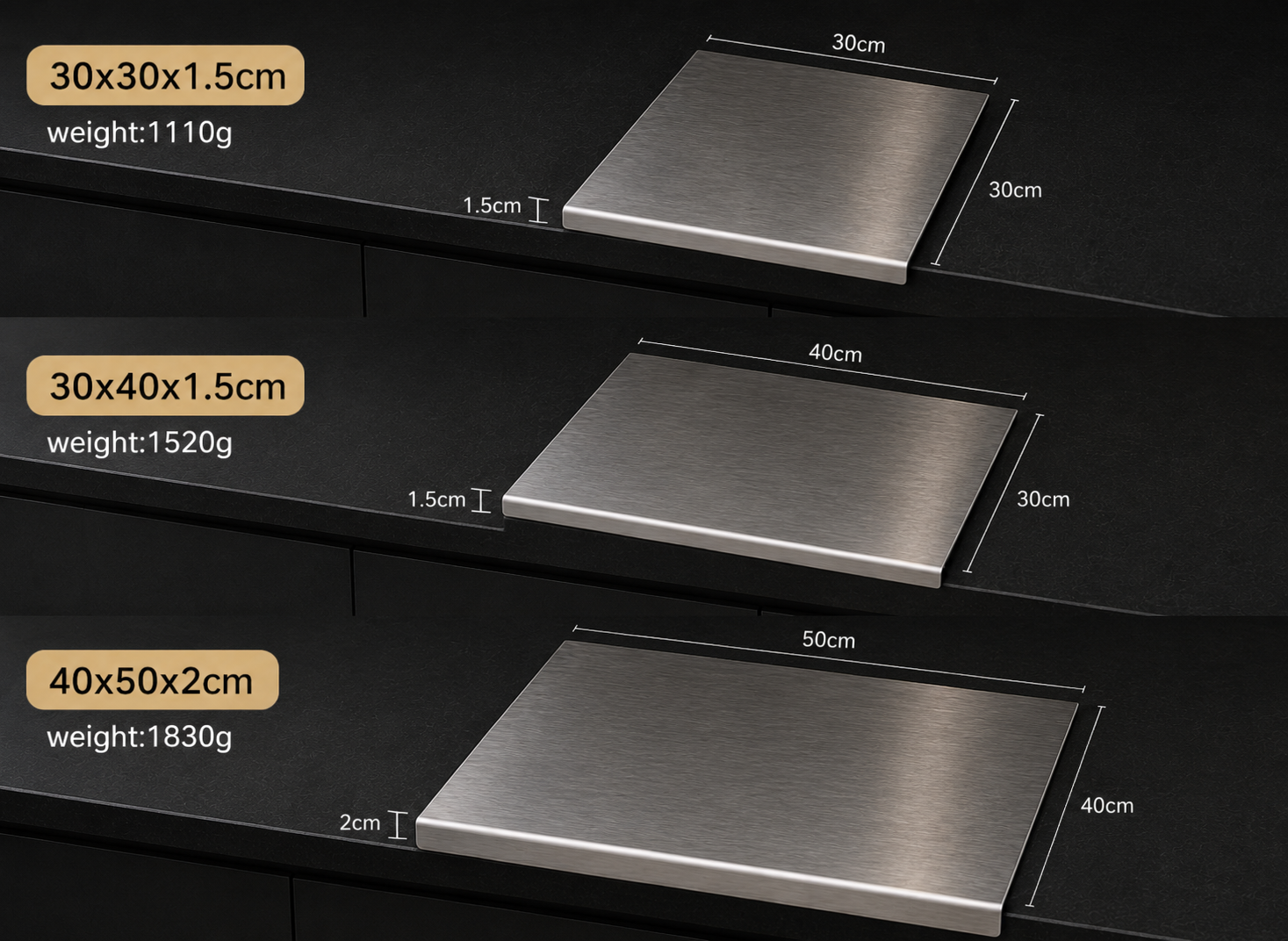 Stainless Steel Cutting Board